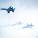Illustration for article titled The F-18 Blue Angels look truly angelic in this photo